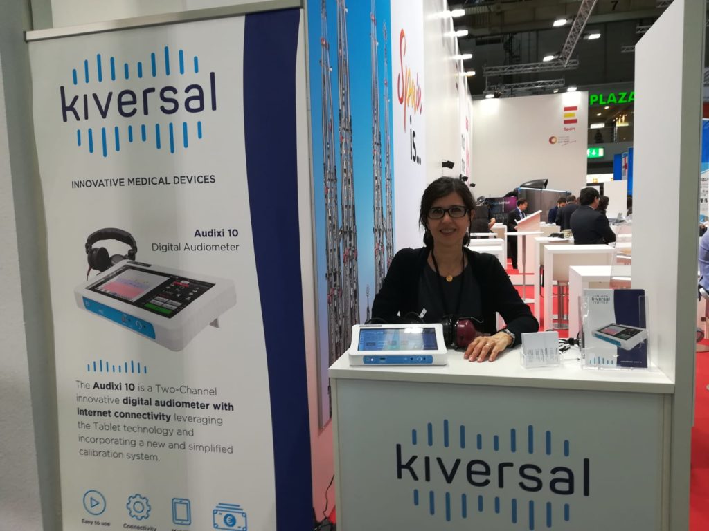 Last November saw the city of Düsseldorf host another edition of MEDICA 2018 - World Forum for Medicine, at which Kiversal was proud to exhibit Audixi 10, the internet-enabled digital audiometer, in the Spanish pavilion.