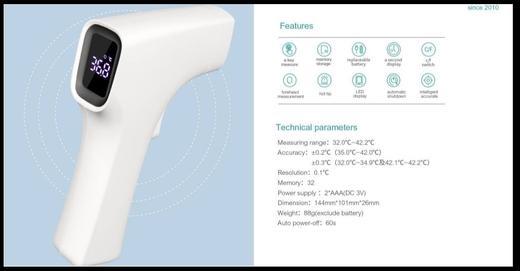 Nuevos productos Kiversal: el termómetro digital infrarrojo - Blog de  Kiversal