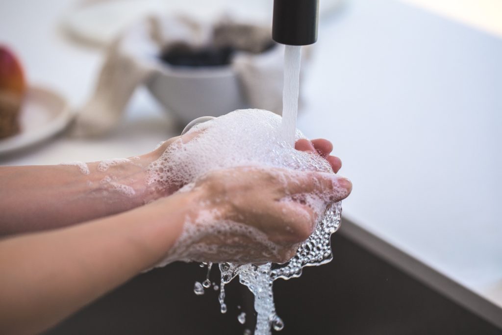 Lavado de manos con jabón